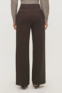 Pantalon à jambe large en scuba Anywear Alex