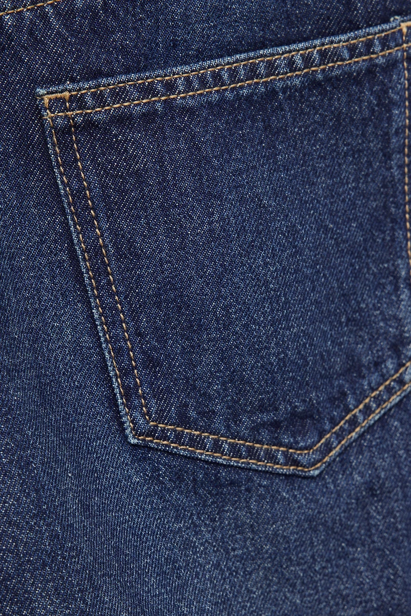 Charlie High Rise A Line Denim Shorts