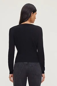 Rebecca Crewneck Cardigan