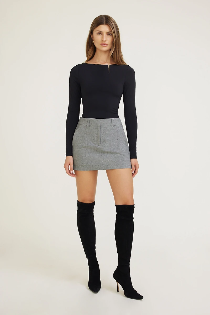 Josefine Flannel Mini Skort