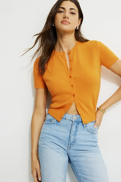 Becca Short Sleeve Cardigan