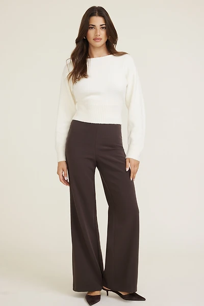 Clean Wide Leg Pants