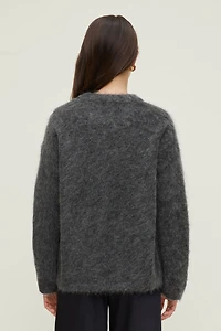 Premium Mohair Wide Sleeve Sweater