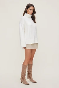 Chandail à col roulé Evy