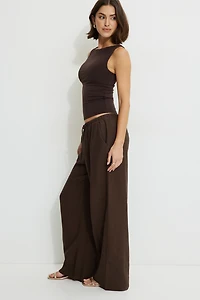 Leo Wide Leg Linen Pants