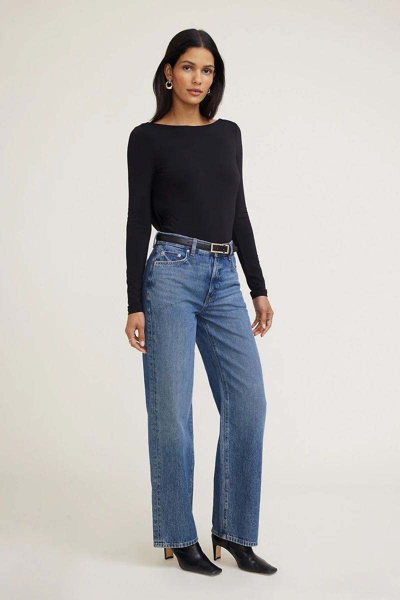 Sculpt Cowl Back Bodysuit