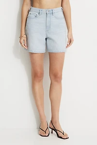 Short en denim A taille haute et coupe Charlie