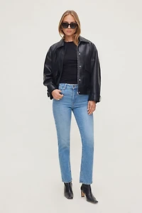 Frenchie High Rise Slim Leg Jeans