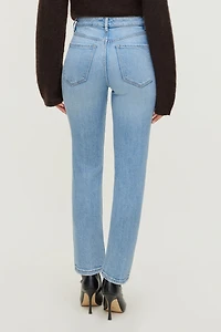 Frenchie Stretch High Rise Slim Leg Jeans
