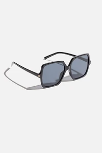 Oversized '70s Square Sunglasses