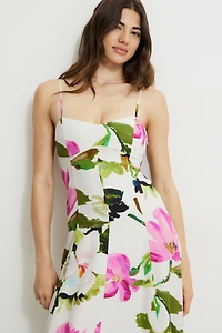 Robe maxi Belle à col en cœur