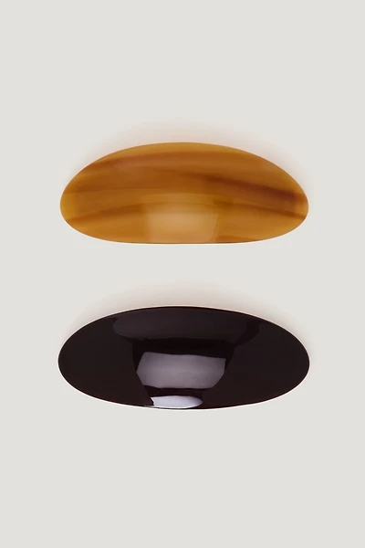 2-Pack Resin Barrette