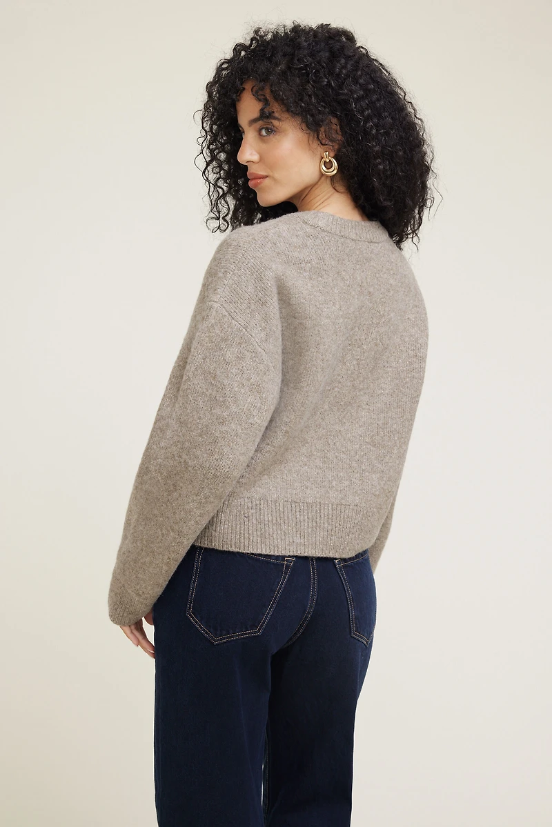 Jane Raglan Crewneck Sweater