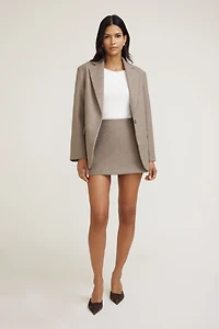Melton Mini Skirt