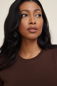 Emy Slim Cotton T Shirt