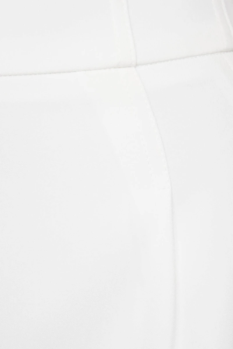 Pantalon à taille haute et jambe large