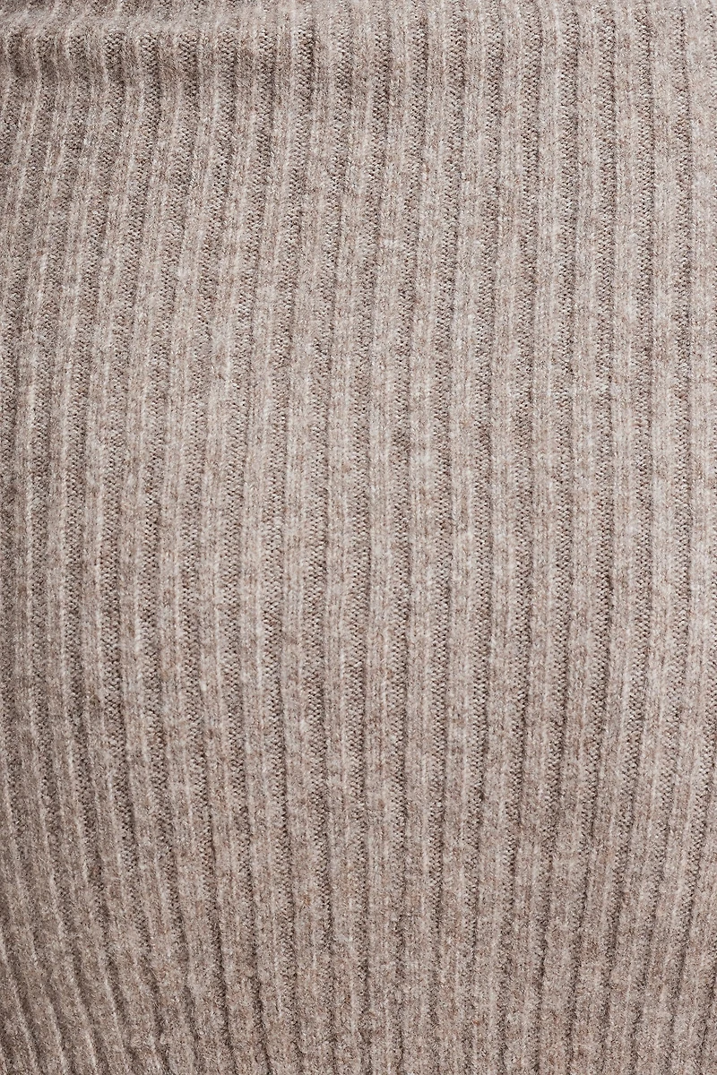 Heavenlyarn™ Off Shoulder Mini Sweater Dress