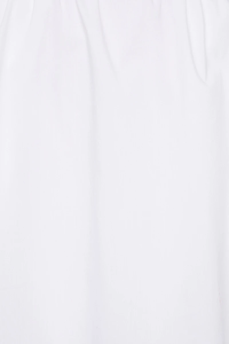 Voluminous Poplin Maxi Skirt