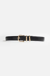 Classic Faux Leather Belt