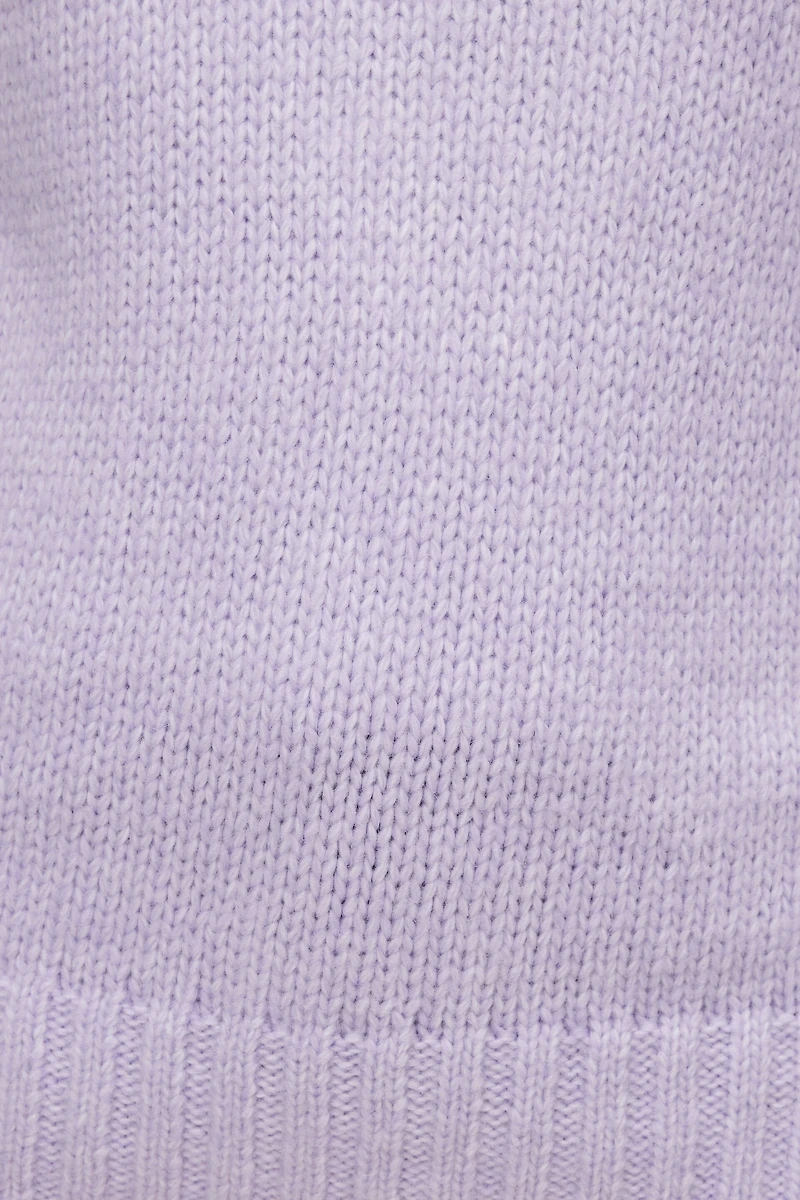 Chandail épais à col rond Mabel