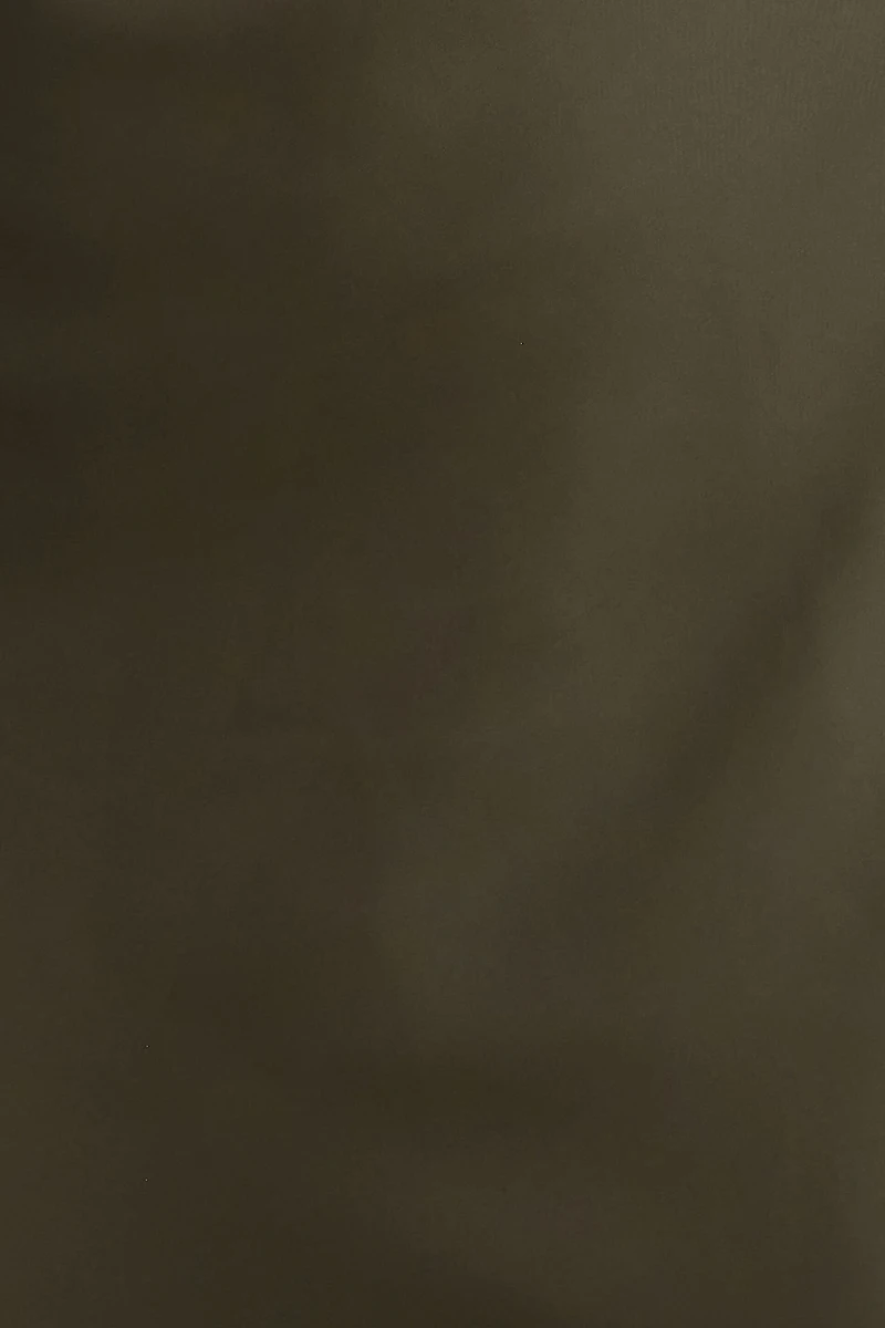 Halter Satin Mini Dress