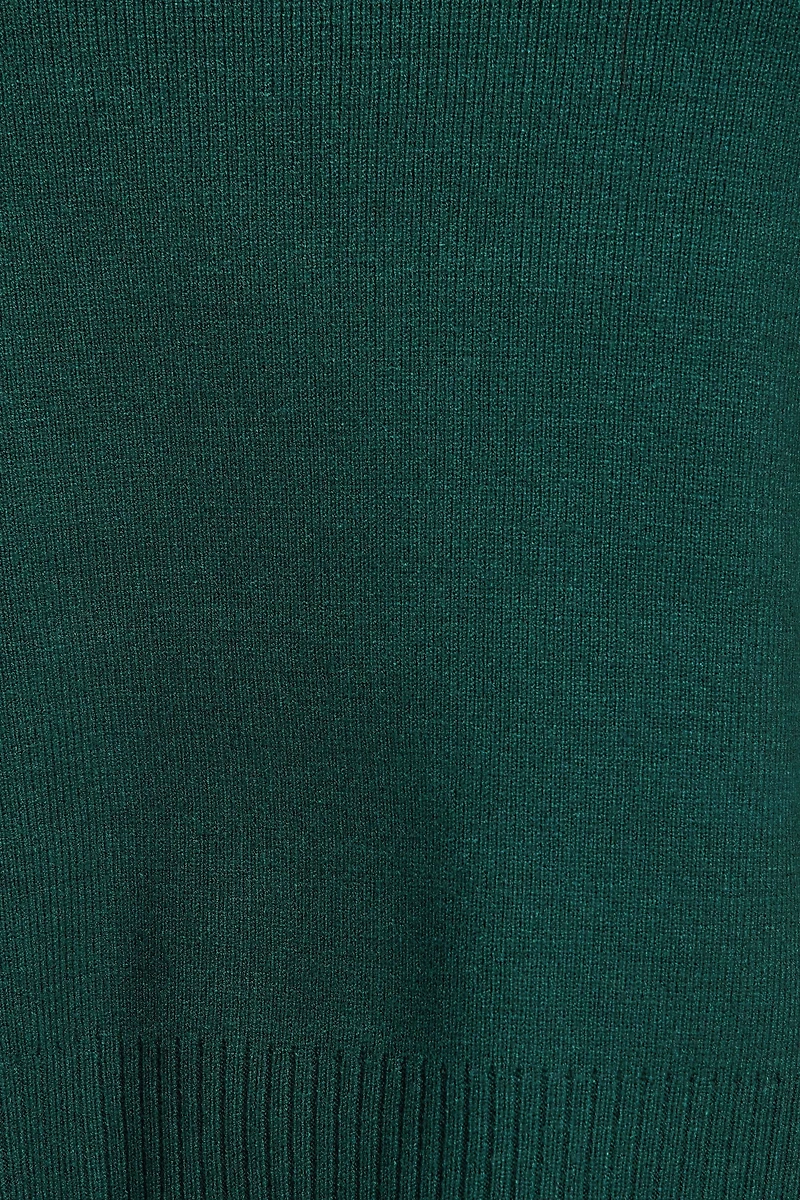 Cropped Turtleneck Sweater