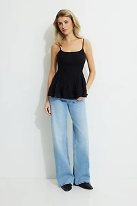 Peplum Tank Top