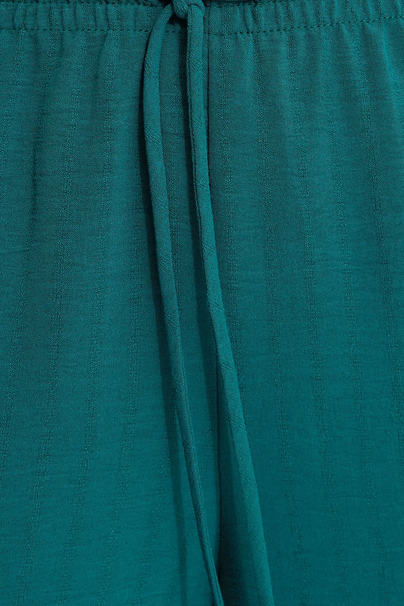 Wide Leg Pull On Pants