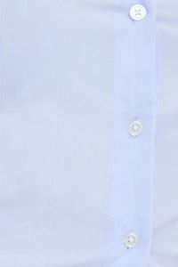 Chemise en coton cintrée à la taille