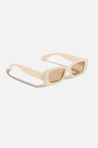 Lunettes de soleil rectangulaires rétro