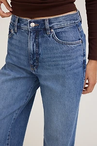 Jean ample Sydney à taille mi-haute