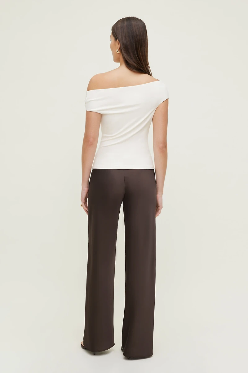 Sculpt Buckle Detail Top