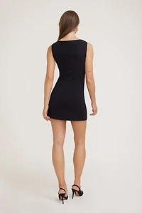 Katia Shirred Jersey Mini Dress