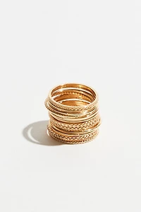 15-Pack Threadbare Rings