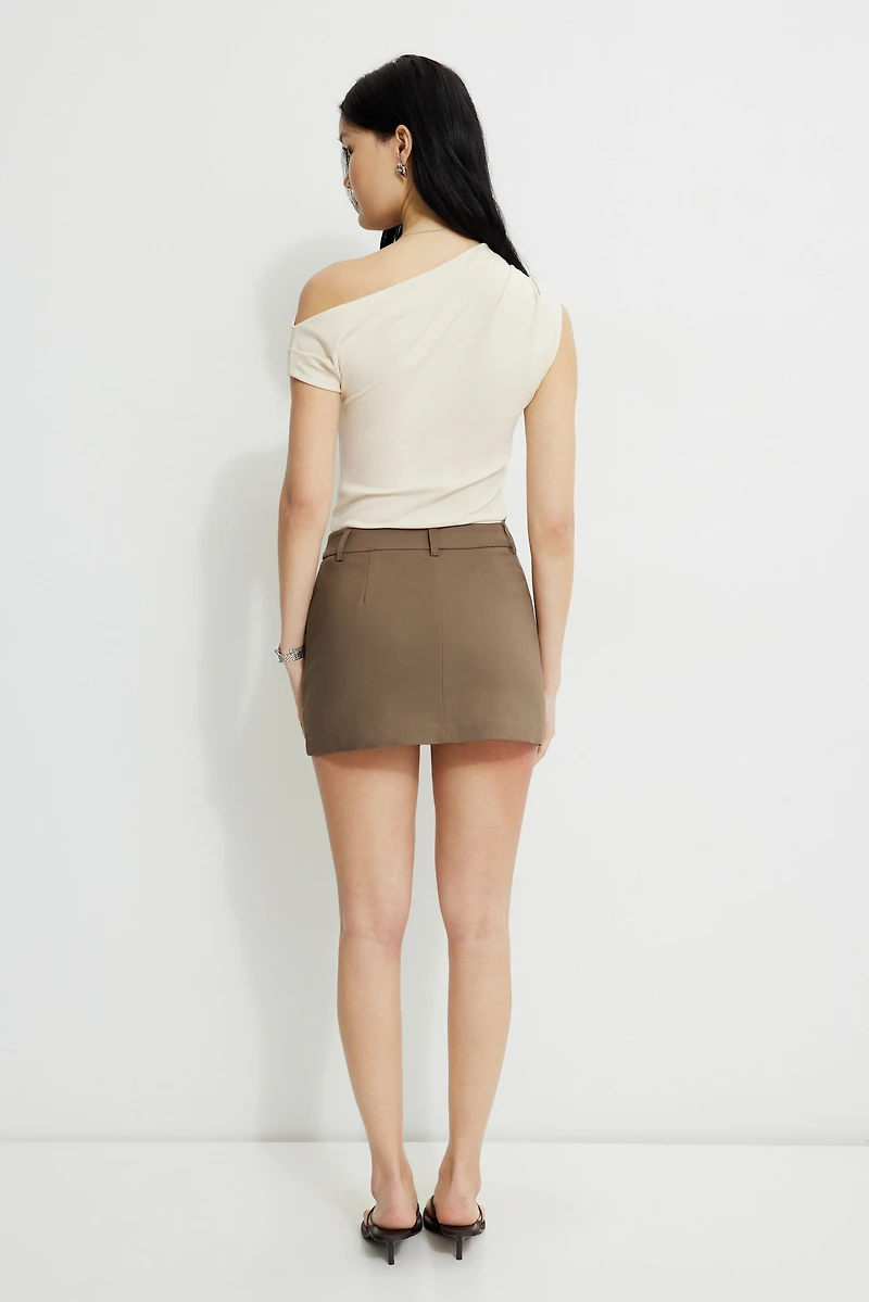 Minijupe-short ajustée Josefine