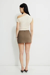 Minijupe-short ajustée Josefine
