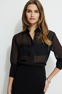 Sheer Relaxed Shirt