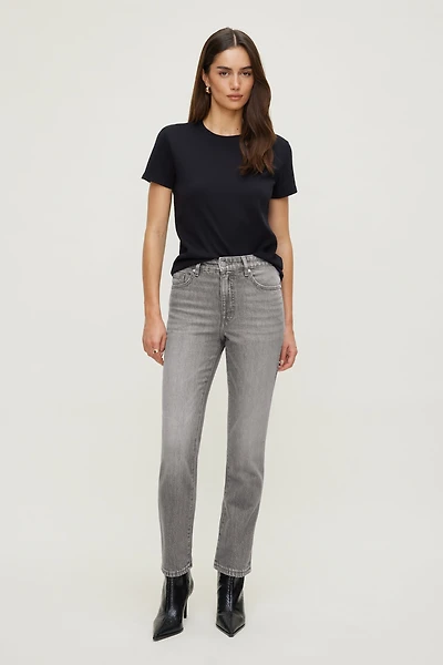Frenchie High Rise Slim Leg Jeans