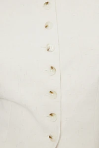 Round Neck Flyaway Vest