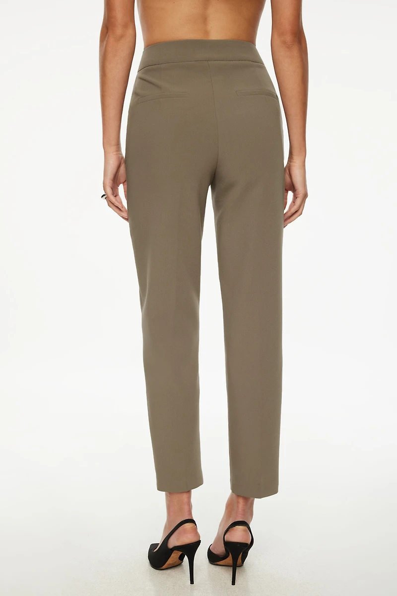 Pantalon structuré ajusté à la cheville Emily