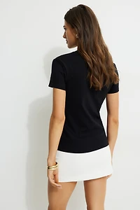 Emy Slim Cotton T Shirt