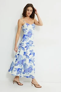 Robe maxi Belle à col en cœur