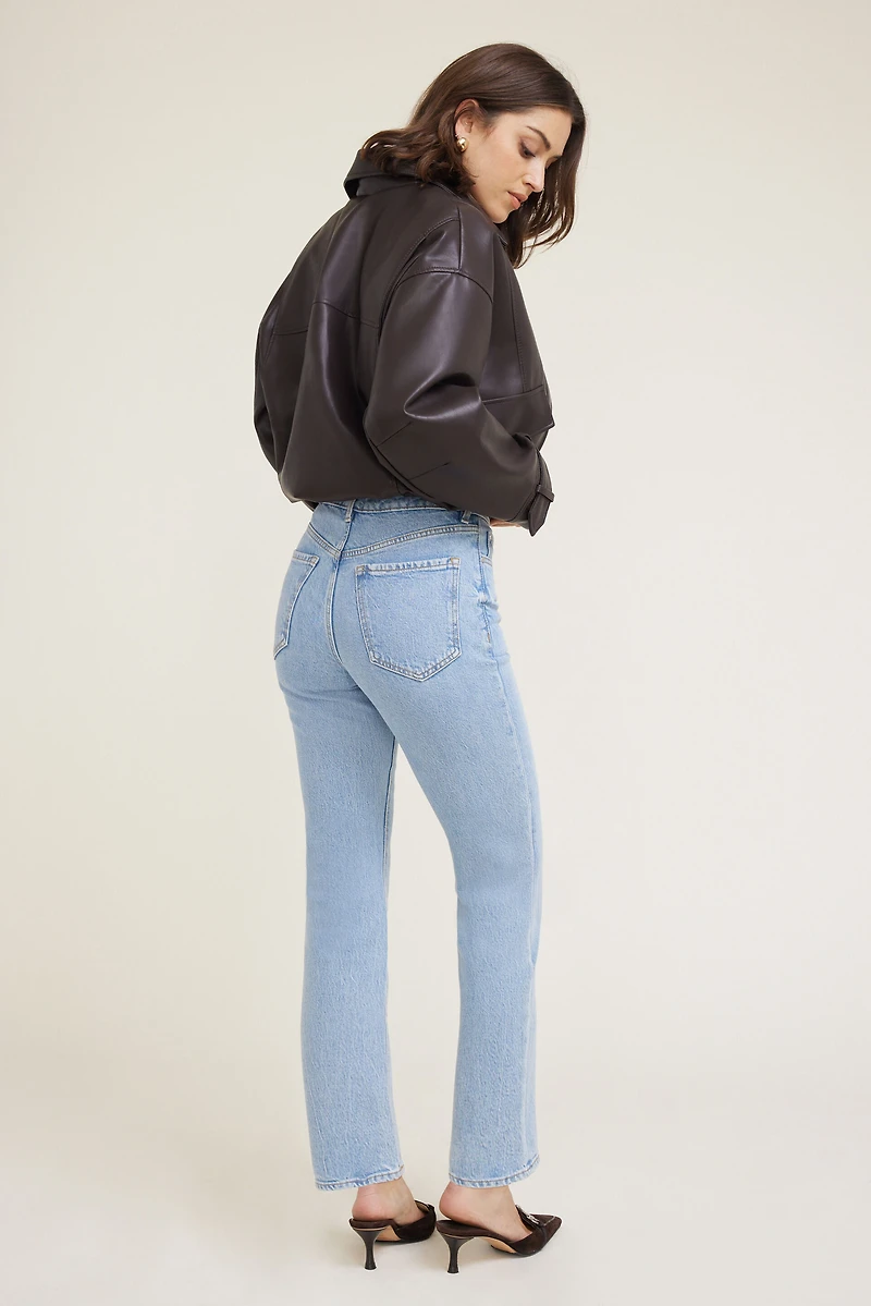 Frenchie High Rise Slim Leg Jeans