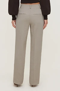 Pantalon fluide et épuré à jambe droite Camelia