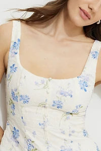 Embroidered Tank Top