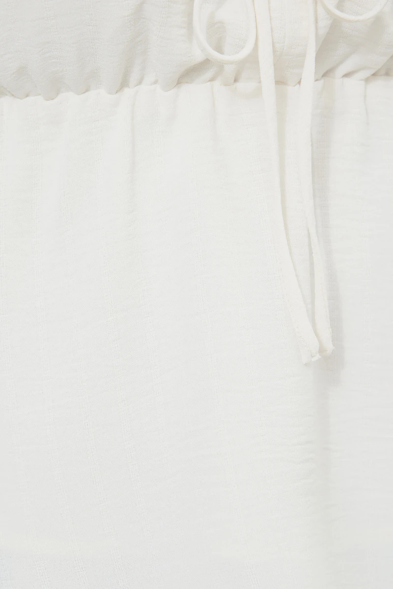 Cami style nuisette nouée à l'avant