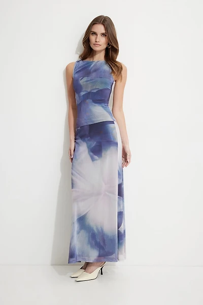 Daya Mesh Mermaid Maxi Skirt