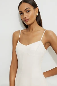 Robe maxi Belle à col en cœur
