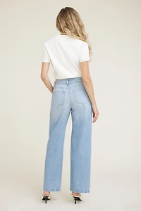 Jean ample Sydney à taille mi-haute