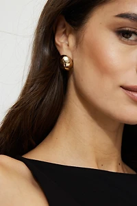 Round Bubble Earrings
